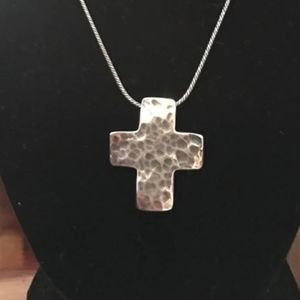 Silpada cross necklace